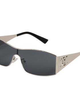 VNTG墨镜金属边大框架显脸小酷炫时髦高级感宽边防紫外线太阳眼镜