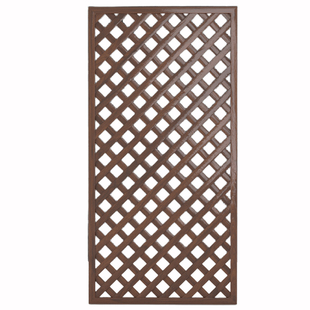 塑木栅栏塑料围栏防腐木百叶户外庭院花园护栏阳台爬藤花架篱笆