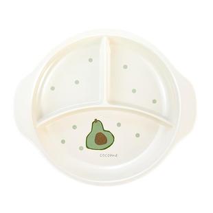 cocome可可萌宝宝餐盘儿童餐具分格餐盘食品级辅食碗仿陶瓷吃饭碗