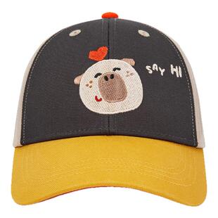 巴拉巴拉儿童帽子男女童棒球帽抗UV防晒遮阳春秋款小童宝宝鸭舌帽