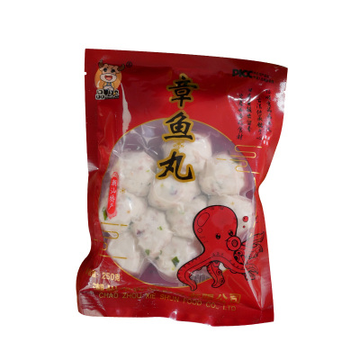潮汕手工鱼丸1000g正宗章鱼丸