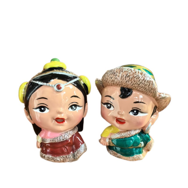 西藏藏族藏式纪念品迷你藏娃人偶