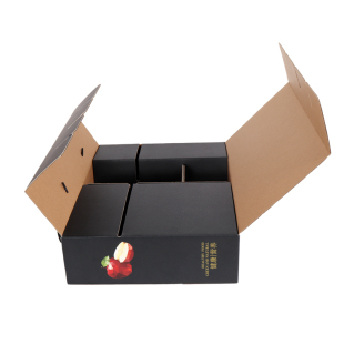 高档苹果包装盒阿克苏红富士蛇果9枚12枚手提通用苹果礼盒空盒子