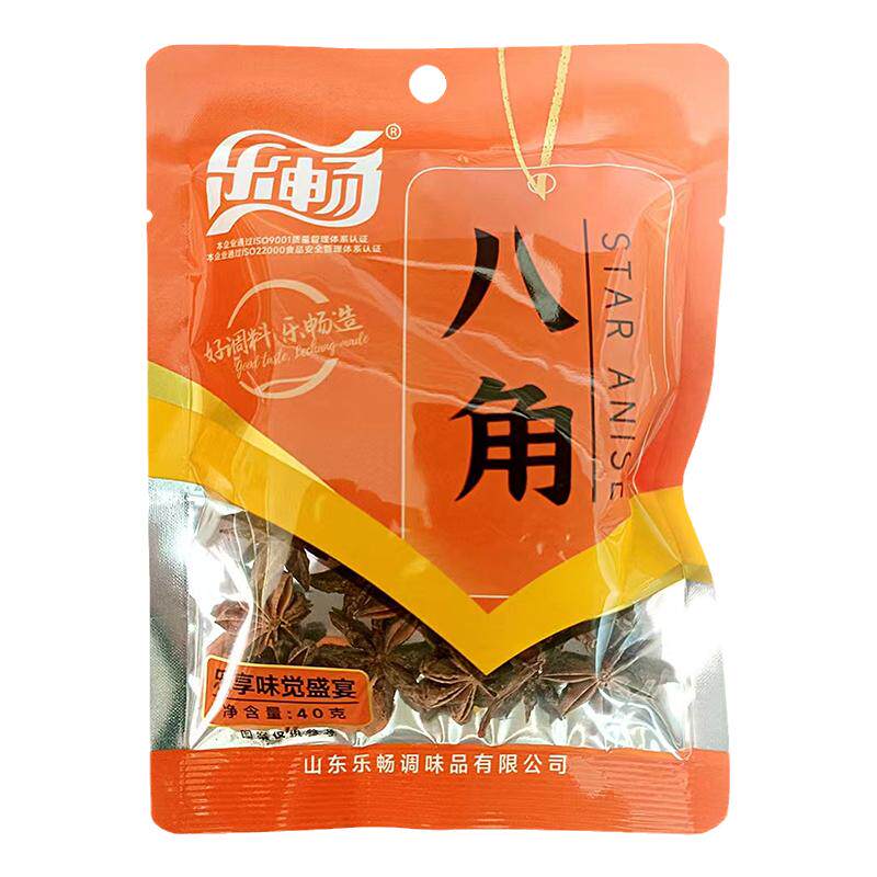 乐畅八角40g香辛料拒硫熏干货精选大料五香调料香料大回香辛料