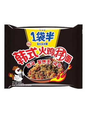 今麦郎一袋半火鸡面韩式拌面