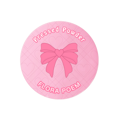 情人节限定蝴蝶结晨雾高清粉饼