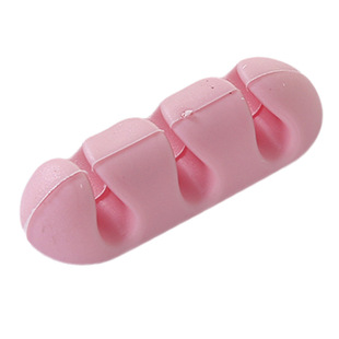 桌面自粘电线固定线卡子网线固线器数据线整理固定夹布线理线器