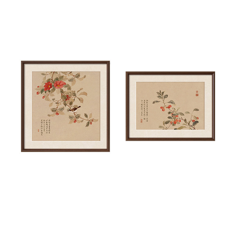 【宋氏美学】花鸟图卧室装饰画