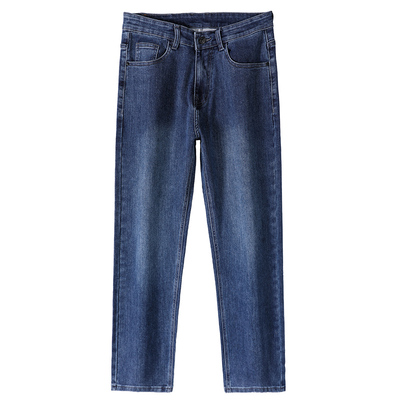 啄木鸟牛仔裤男加绒保暖宽松直筒