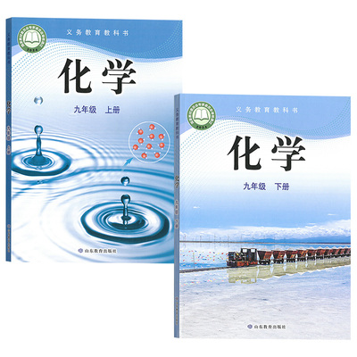 【新华书店正版】2025使用六三制鲁教版九年级上下册化学课本教材山东教育出版社六三制鲁教版九年级上册化学套装山东教育出版社