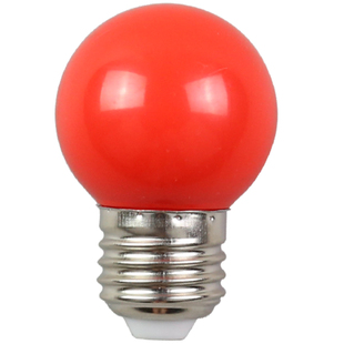 LED跑马灯灯带灯泡门头广告防水装饰彩色七彩E27螺口24V低压球泡