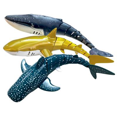 抖音同款遥控鲨鱼鲸鱼可下水玩具