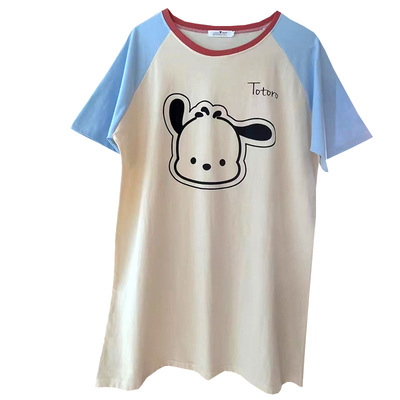 睡裙夏季宽松可爱纯棉