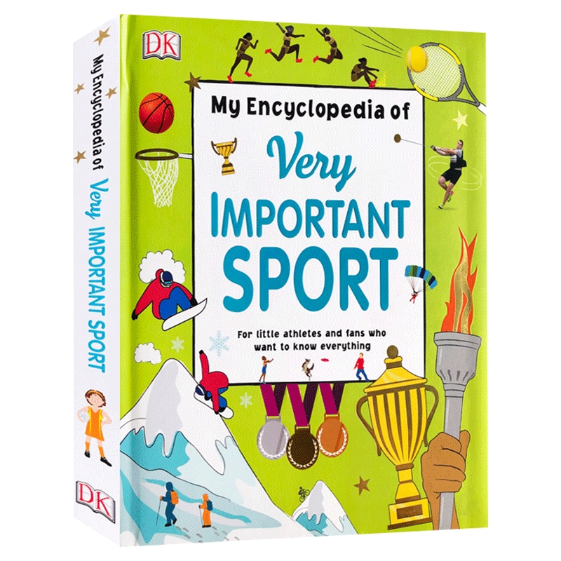 我的重要运动百科全书 英文原版 精装 My Encyclopedia of Very Important Sport 体育科普读物 英文版 进口英语书籍