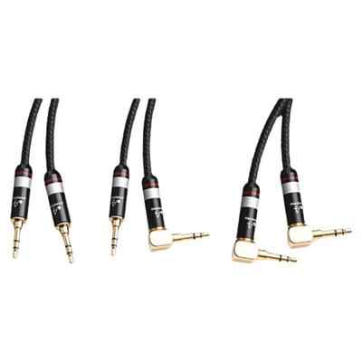 ATAUDIO G5-AUX发烧级3.5镀银对录线HiFi音响AUX车载无氧铜连接线