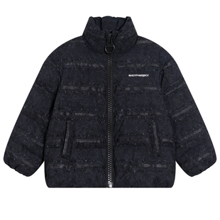 男童冬装炸街痞帅大号拉链羽绒服2025新款儿童男孩加厚防寒外套潮