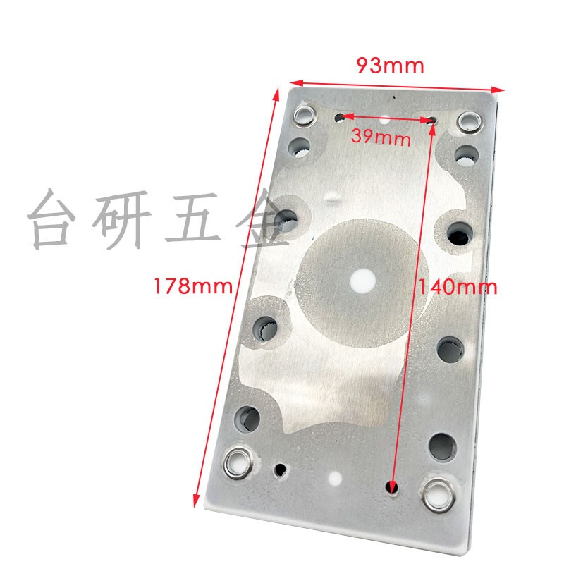 用于费斯托115*225mm10孔6眼方型铝板磨盘方形磨垫 RS1 C