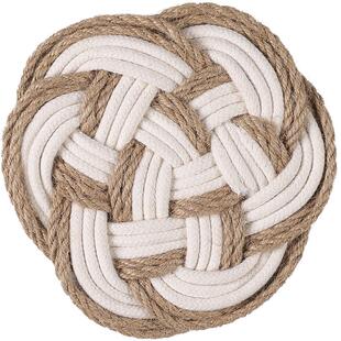 棉麻隔热垫子餐桌锅垫西餐垫桌布轻奢高级感盘子垫菜盘垫家用杯垫