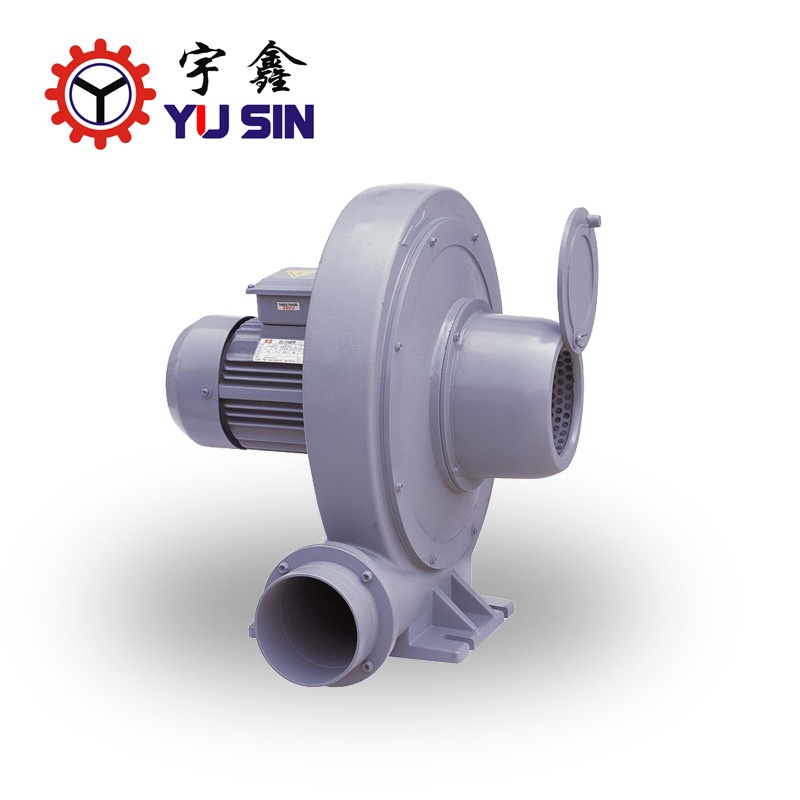 东莞厂家批发中压风机透浦式CX125撒粉机用2.2KW铝合金中压鼓风机