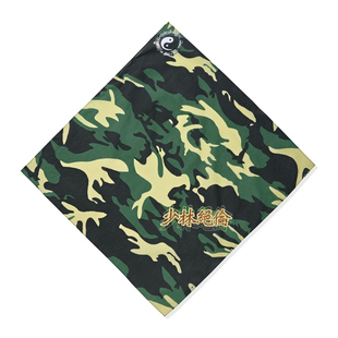 GameOne 24SS “少林絕倫”美式嘻哈滑板街头oldschool纯棉方巾