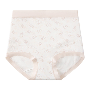 婧麒孕妇内裤10A抑菌高腰托腹女纯棉加长底档孕期中晚期专用短裤