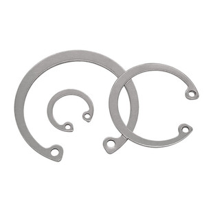 304不锈钢孔卡簧挡圈卡内卡C型挡圈GB893卡孔用弹性卡环M8-Φ150