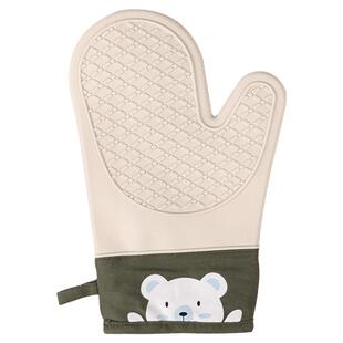 微波炉手套隔热防滑硅胶加厚耐高温烤箱专用防烫手套可爱厨房烘焙