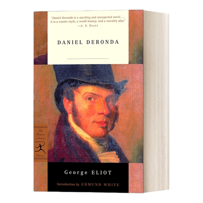 英文原版小说 Daniel Deronda 丹尼尔 德隆达 兰登书屋现代图书馆经典系列 George Eliot乔治 艾略特 英文版 进口英语原版书籍