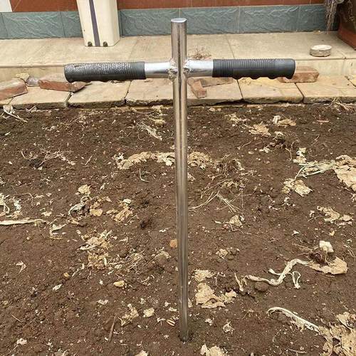 【嘉禾】大棚插管打洞器硬地打洞打孔实心可敲打可砸五金农用工具