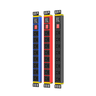 大唐卫士PDU机柜专用插座接线板8位10A 12位16A32A大功率防雷插排