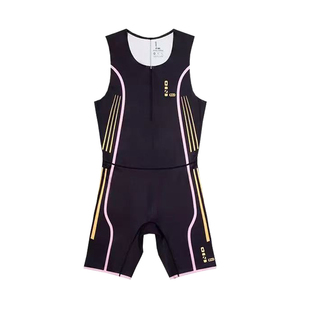 零阻力专业田径紧身连体衣短跑男运动体考训练健身速干跑步比赛服