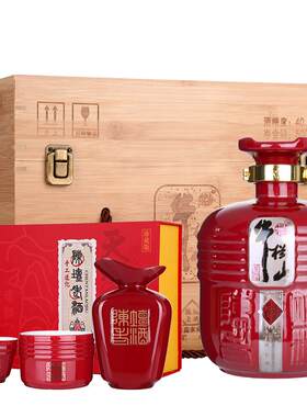 牛栏山陈坛500ml*6礼盒装老酒