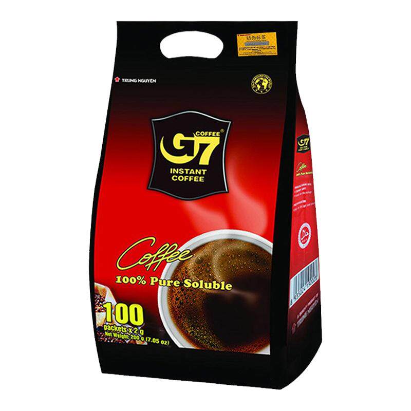越南进口G7黑咖啡无蔗糖燃脂正品