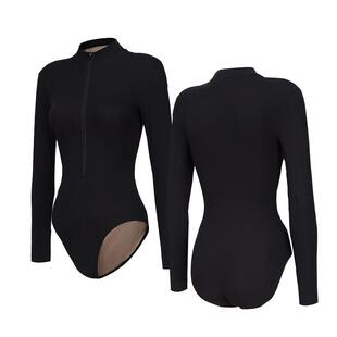 Danzea/东之杰 Vol.43芭蕾空中瑜伽舞蹈练功连体服长袖专业体服女