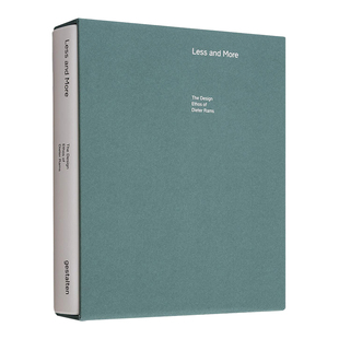 【预售】少即是多：迪特·拉姆斯的设计理念 Less and More:The Design Ethos of Dieter Rams 英文原版产品设计专著书籍工业设计