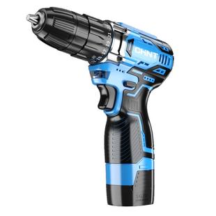 正泰手电钻家用冲击钻锂电转工具手枪钻无刷电钻充电式电动螺丝刀