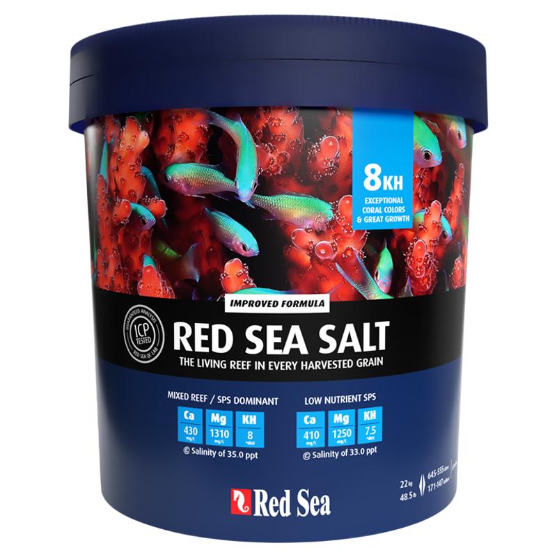 RedSea红海海盐SPS硬骨高钙盐增色珊瑚盐lps海水鱼缸专用盐海水盐