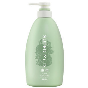 日本进口惠润沐浴露清爽果香持久留香沐浴乳官方正品590ml家庭装