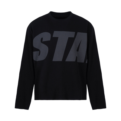 STA2026早春华夫格LOGO长袖