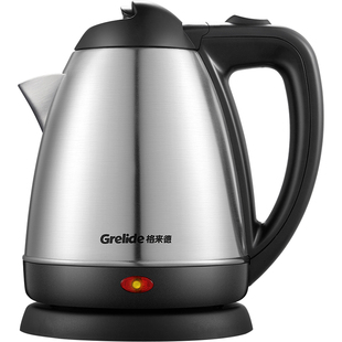 格来德9301 酒店1.2L电热水壶304不锈钢烧水壶宾馆小容量自动断电