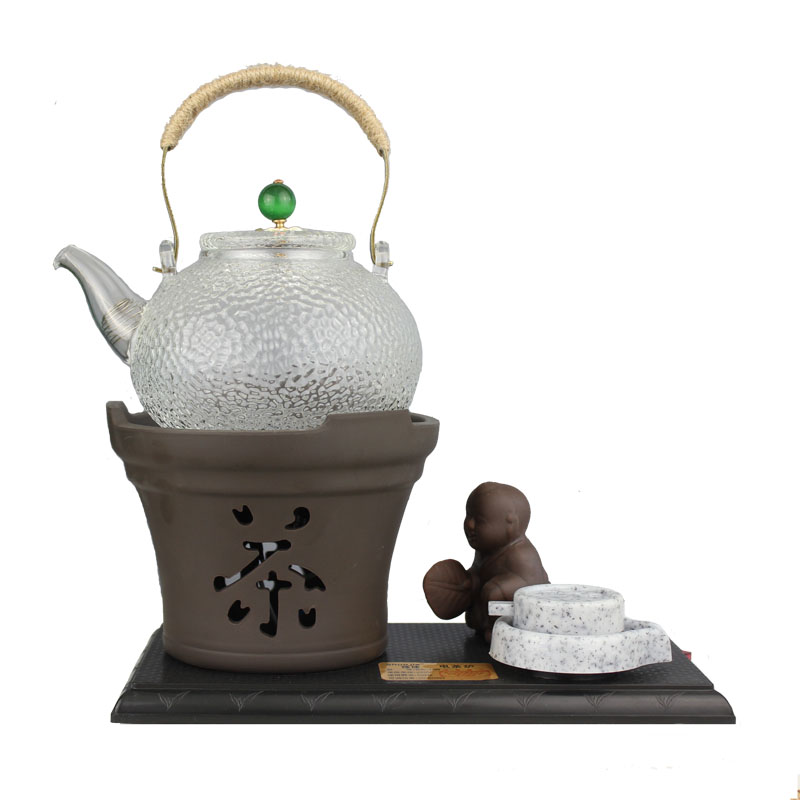 电陶炉茶炉家用静音陶瓷泡茶玻璃壶罐罐茶黑茶花茶煮茶器电热陶炉