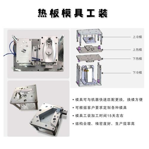 汽车车灯热板焊接机PPPCPOMABS塑料热板焊接非标尼可厂家直销