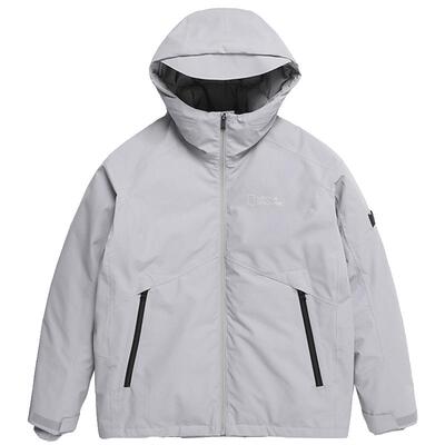 国家地理ANTARES男女户外轻便冬季派克连帽鸭绒羽绒服休闲保暖