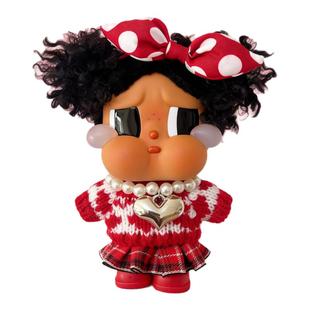 CRYBABY哭娃度假Vacation 搪胶毛绒恋夏一族娃衣新年圣诞毛衣套装