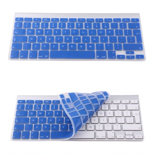 适用苹果imac欧版键盘膜13/15/16寸macbook air美版硅胶防尘膜pro