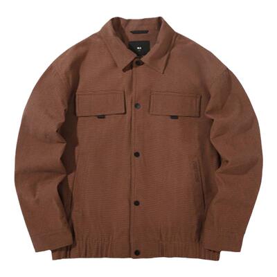 海澜之家蜂窝格针织夹克外套男