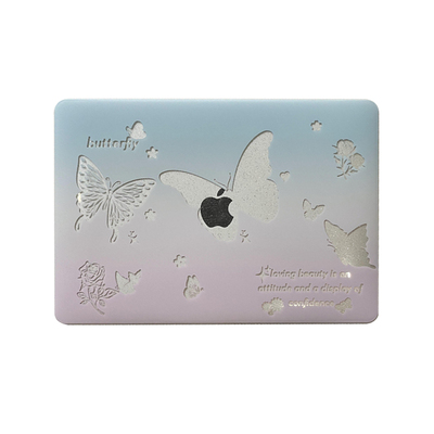 macbook保护壳闪闪满天星蝴蝶