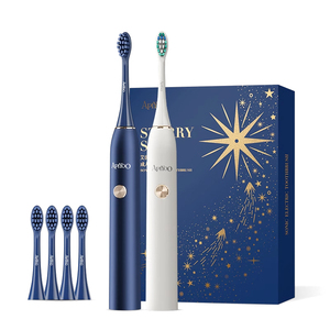 apiyoo艾优电动牙刷男款成人女全自动声波软毛情侣送男生礼盒套装