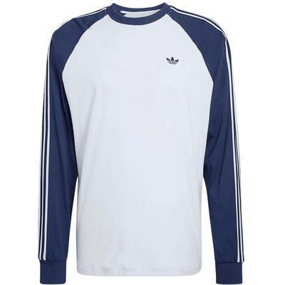 adidas阿迪达斯三叶草男子运动休闲长袖T恤KV4447