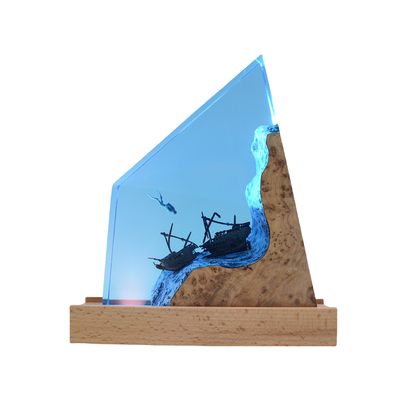 温馨海洋风小夜灯摆件礼物送人